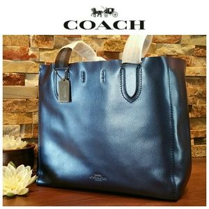 coach large derby tote
